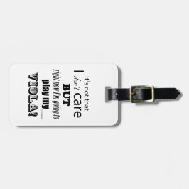 Jag älskar Viola Bagagebricka