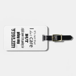 Jag älskar Violin Bagagebricka