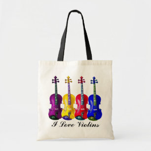 JAG ÄLSKAR VIOLINS-BAG TYGKASSE