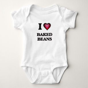 Jag älskar vita bönor i tomatsås tee shirt