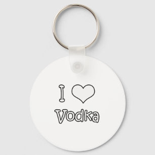 Jag älskar Vodka Nyckelring