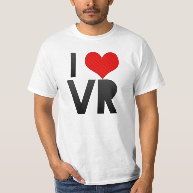 Jag älskar VR T Shirt (Framsida)