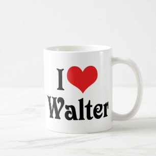 Jag älskar Walter Kaffemugg