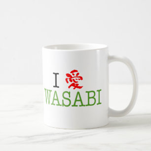 Jag älskar Wasabi Kaffemugg