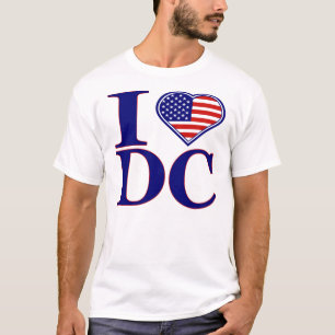Jag älskar Washington DC framåt av den Juli Tee Shirt