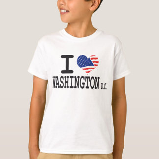 Jag älskar Washington dc Tee