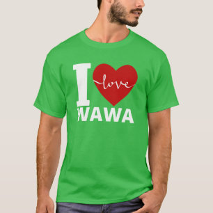 JAG ÄLSKAR WAWA kompis T Shirt