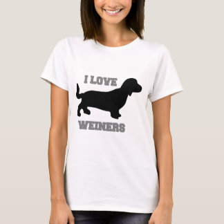 Jag älskar Weiners T-shirt