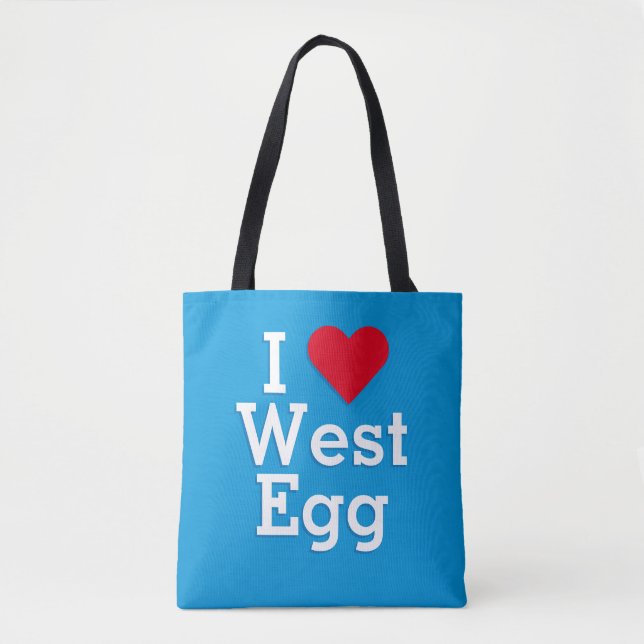 Jag älskar West Egg Tygkasse (Framsida)