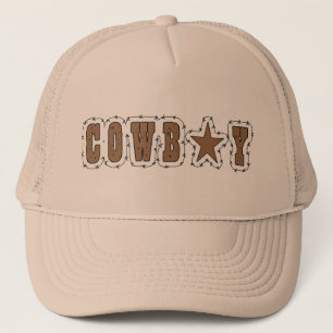 Jag älskar westerna Cowboys Truckerkeps