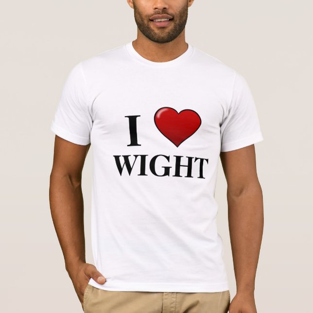 Jag älskar wighten tee (Framsida)
