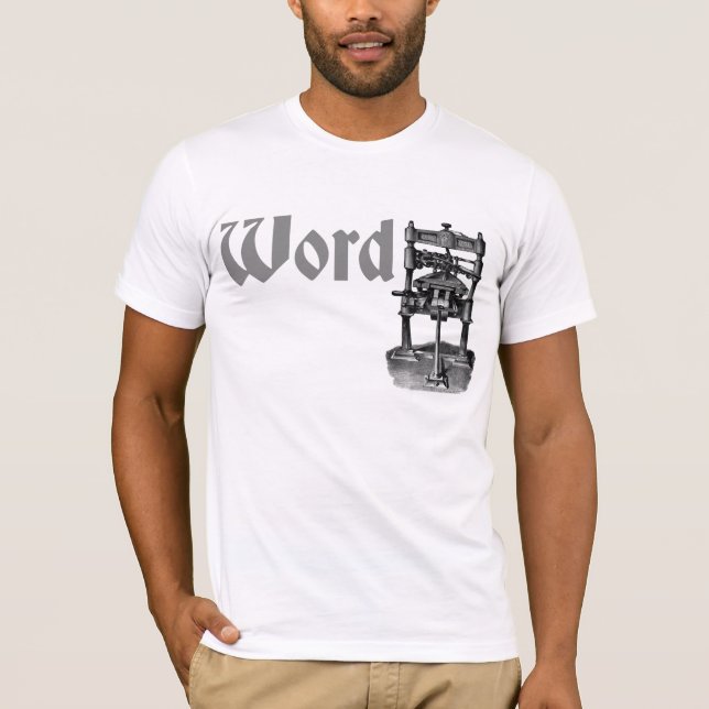 Jag älskar WordPress Tee Shirt (Framsida)