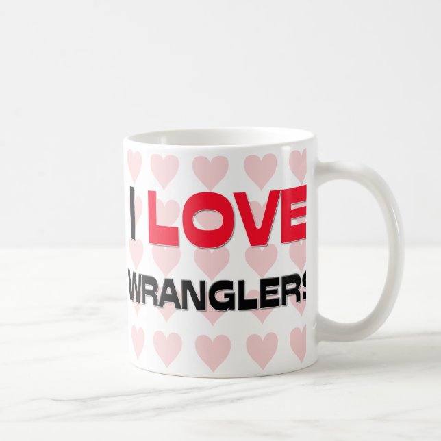 JAG ÄLSKAR WRANGLERS KAFFEMUGG (Höger)