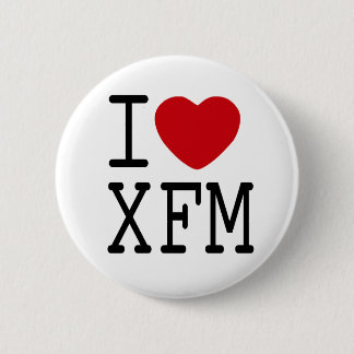 Jag älskar XFM-emblem Knapp