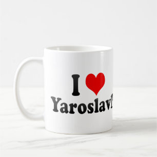 Jag älskar Yaroslavl', Ryssland Kaffemugg