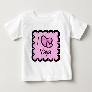 Jag älskar YaYa den gulliga T-tröja T-shirt