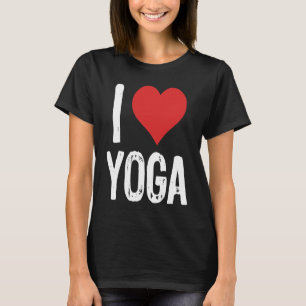 Jag älskar yoga t shirt