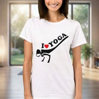 Jag älskar Yoga T-shirt