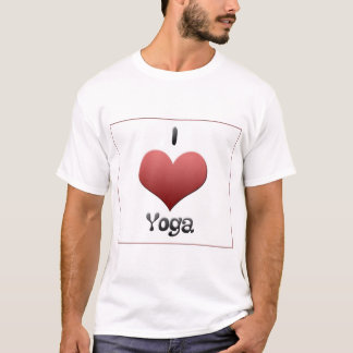 Jag älskar Yoga Tee Shirt