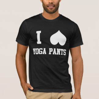 Jag älskar Yogabyxor Tee Shirt