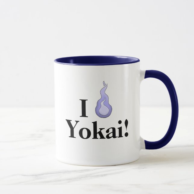 Jag älskar Yokai! Japanska monsterälskare Mugg (Höger)