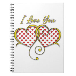 Jag älskar You Design Anteckningsbok