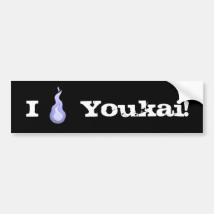 Jag älskar Youkai! Bildekal