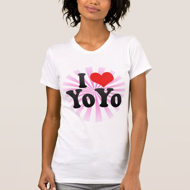Jag älskar yoYoen Tee (Framsida)