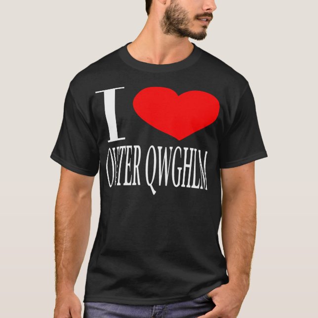 Jag älskar yttre Qwghlm T Shirt (Framsida)