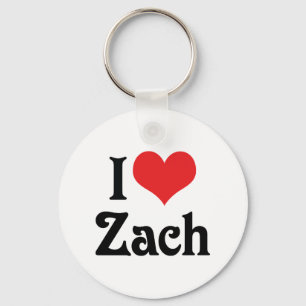 Jag älskar Zach Nyckelring
