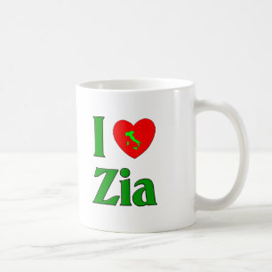 Jag älskar Zia Kaffemugg