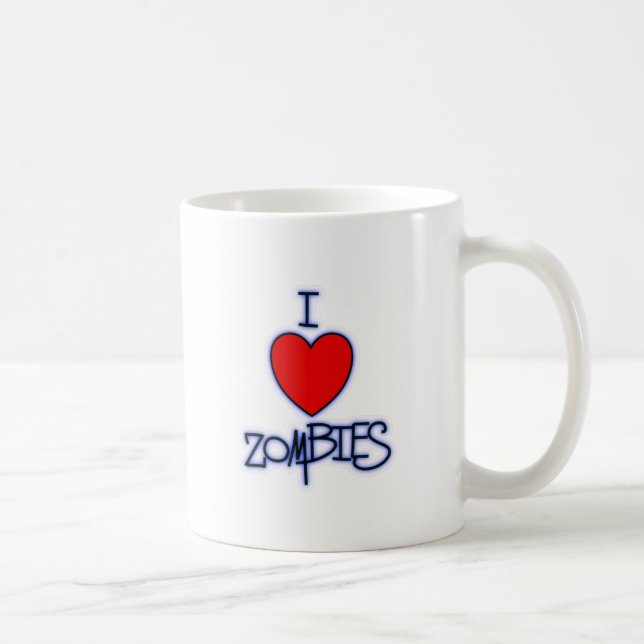 Jag älskar Zombies! Kaffemugg (Höger)