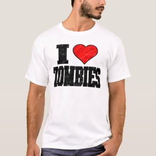 Jag älskar Zombies T-shirt