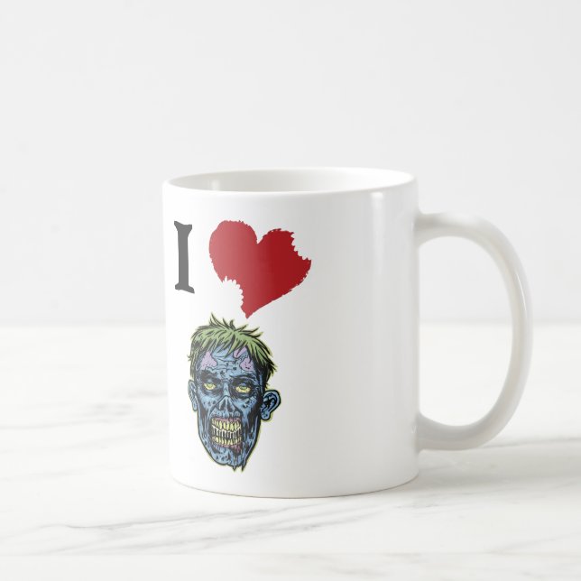 JAG ÄLSKAR ZOMBIESMUGGEN KAFFEMUGG (Höger)