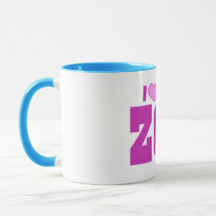 Jag älskar Zoo Mugg