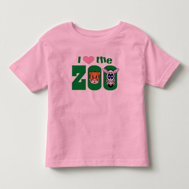 Jag älskar ZOO T-shirt (Framsida)