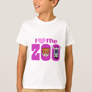Jag älskar Zoo Tee Shirt