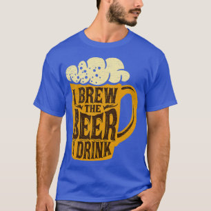 Jag andas det öl jag dricker hemma och andas t shirt