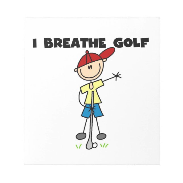 Jag Andas Golf Anteckningsblock (Framsida)
