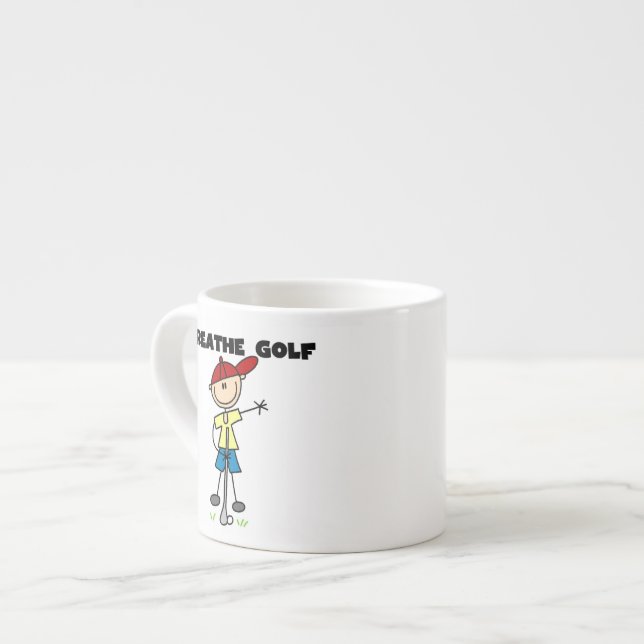 Jag Andas Golf Espressomugg (Framsida vänster)