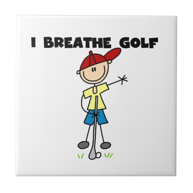 Jag Andas Golf Kakelplatta (Framsidan)