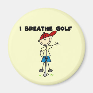Jag andas Golf Magnet