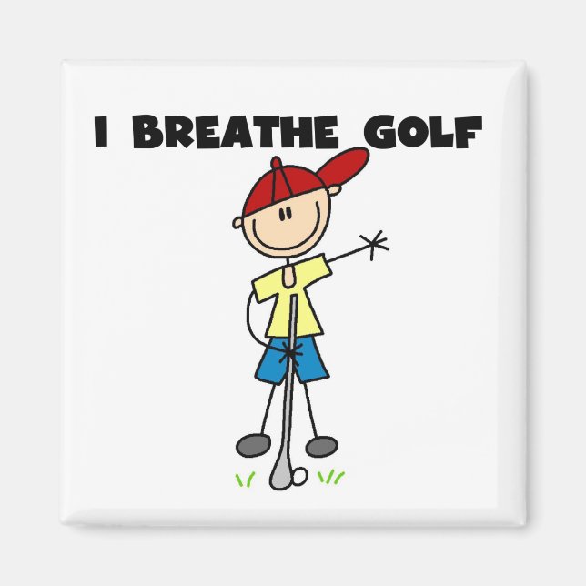 Jag Andas Golf Magnet (Framsidan)