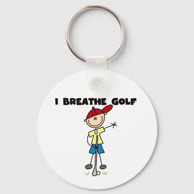 Jag Andas Golf Nyckelring (Framsida)