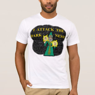 Jag anfaller mörkret t shirt