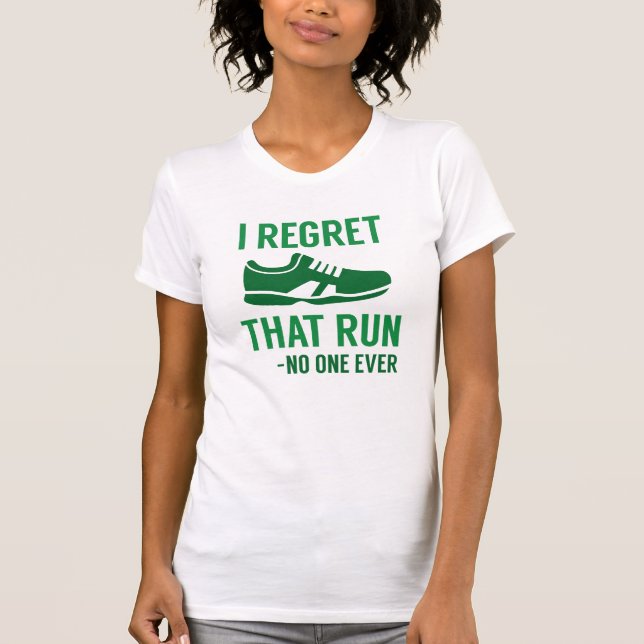 Jag ångrar det där loppet t shirt (Framsida)