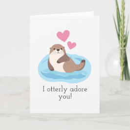 Jag ångrar dig varmt, Cute Valentine Day Helgkort