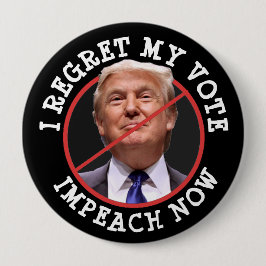 Jag ångrar min röst, knapp på antiDonald Trump