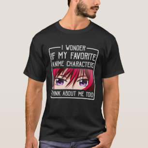 Jag  Anime Japanska Manga Kawaii Älskare Girls T Shirt