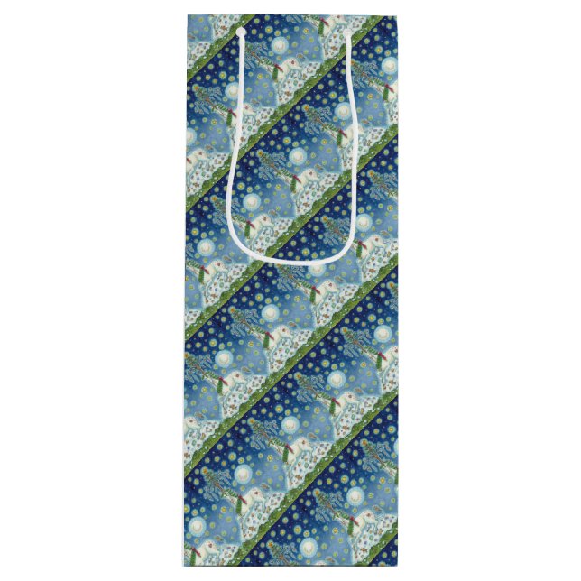 JAG ANSER ATT DET ÄR CHRISTMAS UNICORN VIN GIFT BA (Framsidan)